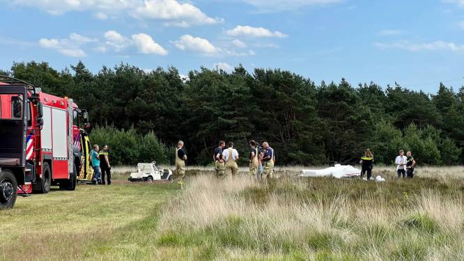 Piloot (69) overlijdt bij crash met zweefvliegtuig op de Veluwe: opnieuw ongeluk bij opstijgen
