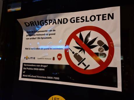 Burgemeester Helmond sluit panden na drugsvondst 