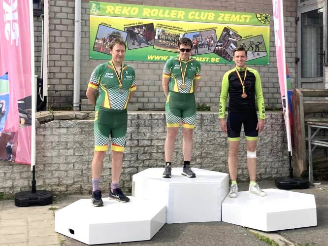 Brons voor skeeler Mathieu van KORR op BK marathon