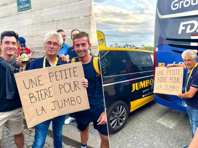 Franse teambaas rakelt incident met Richard Plugge op na slotrit Tour: ‘Klein biertje voor Jumbo-Visma’