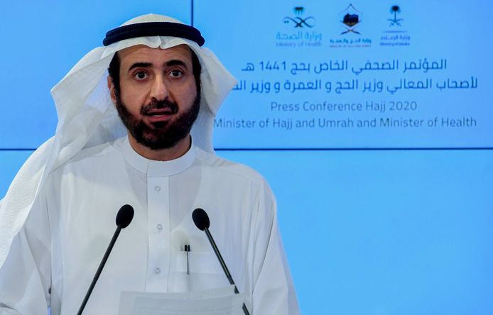 Minister van Volksgezondheid van Saoedi-Arabië Tawfik al-Rabiah.