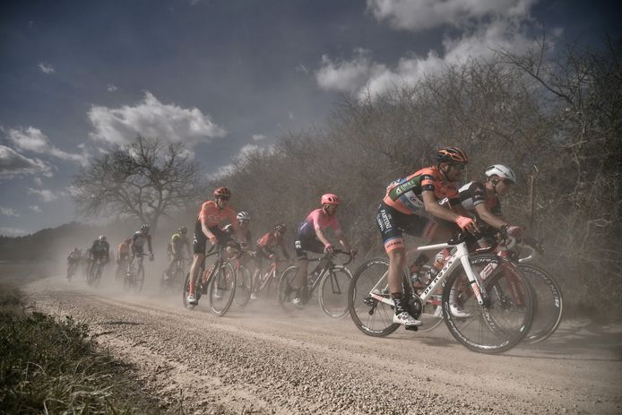 Foto van de Strade Bianche vorig jaar.
