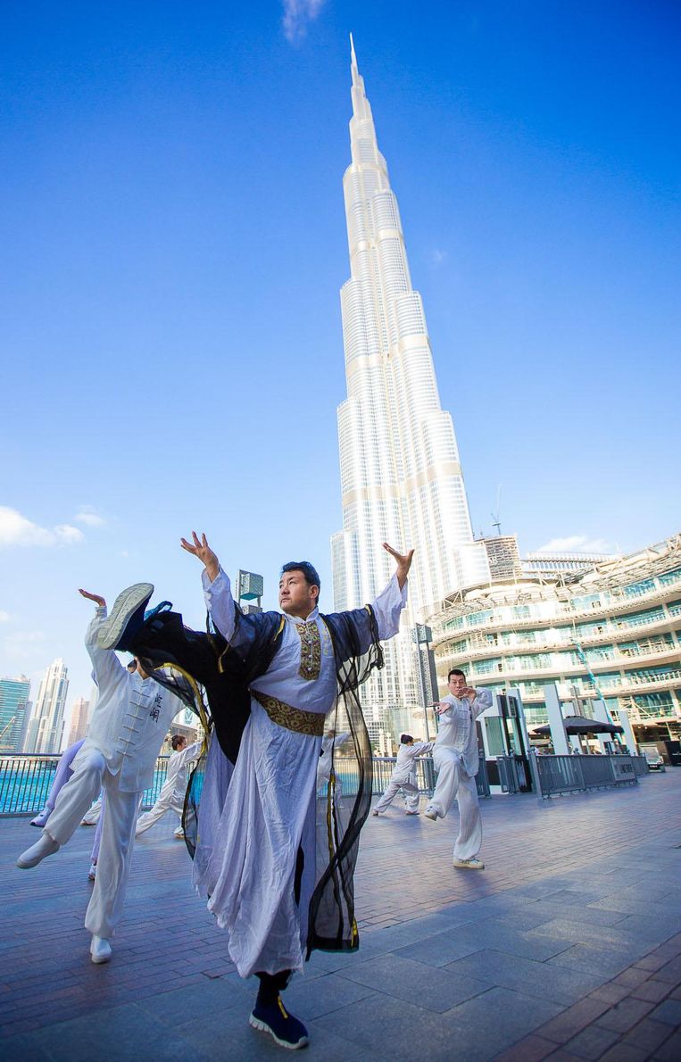 De Burj Khalifa. Beeld Hollandse Hoogte / Eyevine