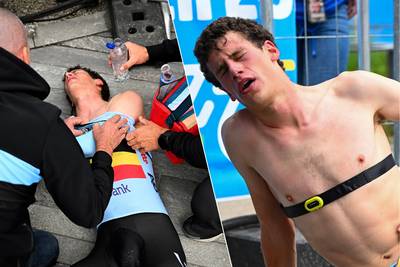 “One long road to the finish”: Alec Segaert surprisingly misses out on medal in World Championship time trial for U23 riders