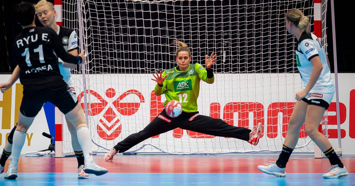 Danick Snelder Keeper Duitsland supergoed Handbal AD.nl