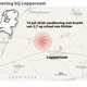Beving met een kracht van 2,7 bij Loppersum