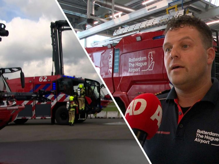 Deze blusreus voor vliegtuigen gaat nu ook de Rotterdamse straat op