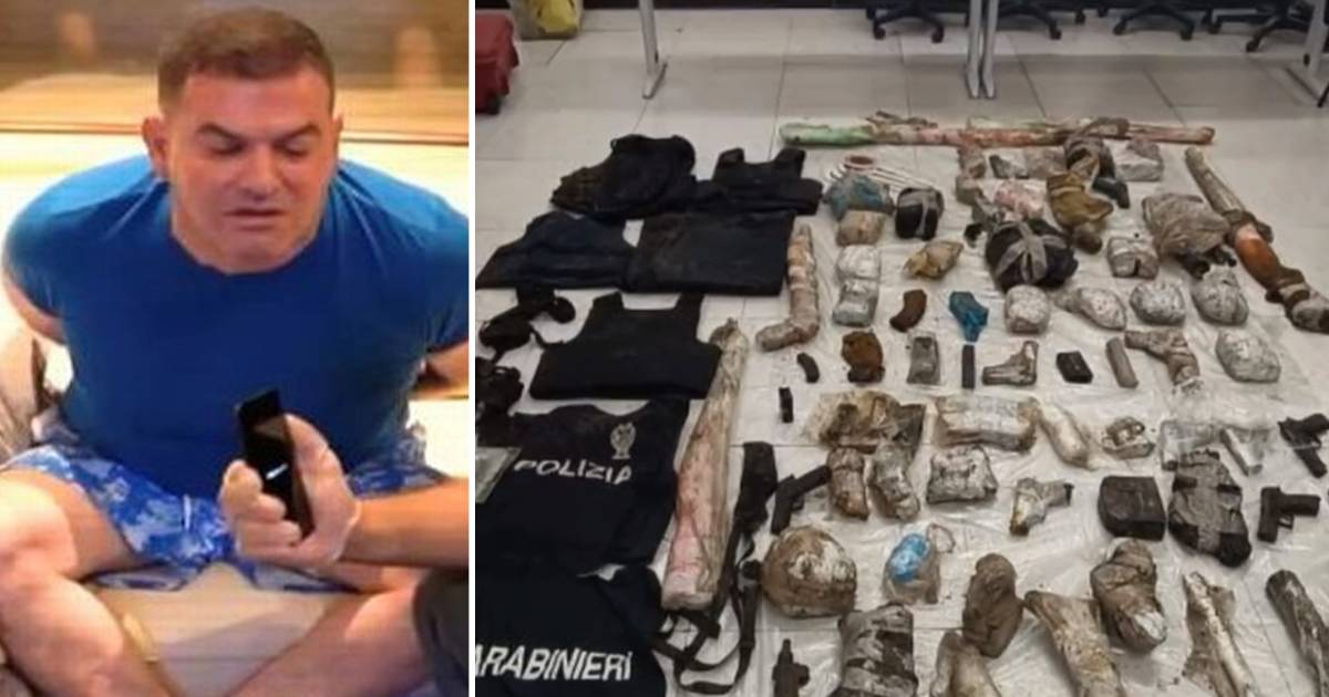 Итальянская полиция нашла арсенал оружия под гаражом наркоторговца Раффаэле Империале |  Новости