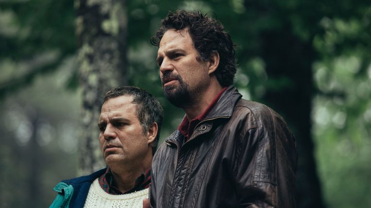 Scène uit ‘I Know This Much Is True’, met tweemaal Mark Ruffalo.  Beeld rv