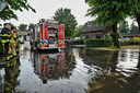 Waterschade door noodweer in Oisterwijk