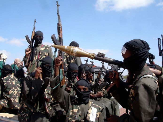 Rebellen van Al-Shabaab (archief)