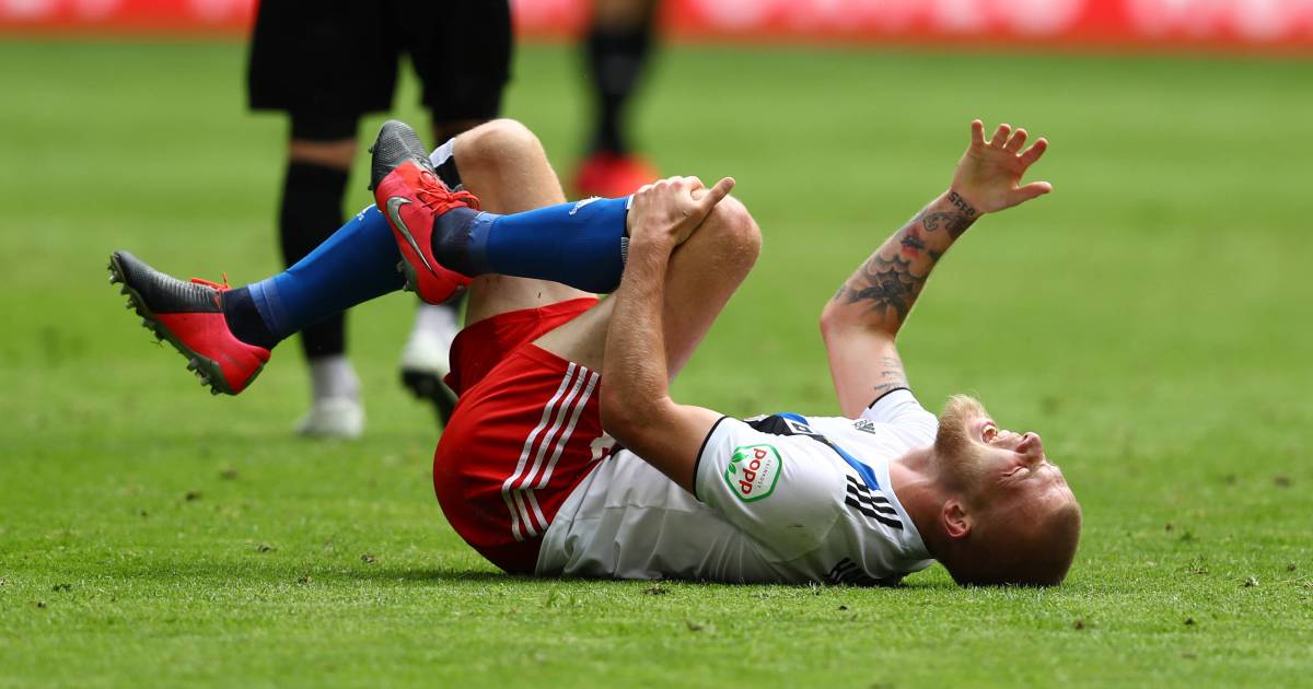 Rampdag Van Drongelen compleet na afscheuren voorste kruisband