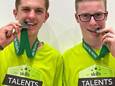 Jan en Yesse: zilver op de nationale finale van Skills talents in de Rai in Amsterdam, een vakwedstrijd voor scholieren.