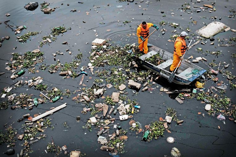 'Vervuiling in Rio is misdadig' Beeld AFP/Yasuyoshi Chiba