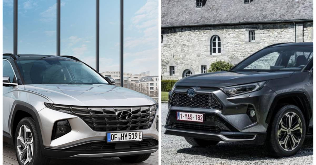 Dubbeltest Toyota RAV4 vs. Hyundai Tucson PHEV Mobiliteit hln.be