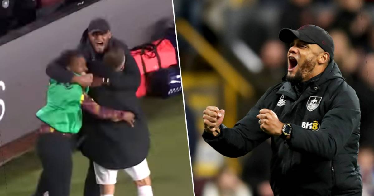 “Tutto questo dramma lo rende solo più bello”: bellissime foto di Vincent Kompany, che fa volare i giocatori al collo dopo aver vinto al 100° minuto (!) |  calcio straniero