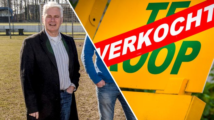Makelaar Erik Stuivenberg uit Glanerbrug (links) vroeg het faillissement aan. Woningen worden zo snel en gemakkelijk verkocht, dat hun hulp al bijna niet meer nodig is. Het kostte zijn makelaarskantoor de kop.