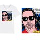 Een slimme muzikant brengt z’n album uit op een T-shirt