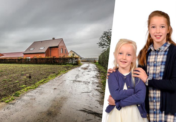 Op deze boerderij in Waardamme vindt vandaag de reconstructie plaats van het familiedrama waarbij Ona (5) en Maud (8) het leven lieten.