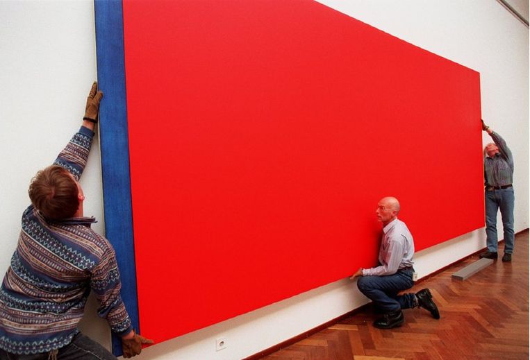 Reconstructie het bizarre verhaal van Who's Afraid of Red, Yellow and Blue III