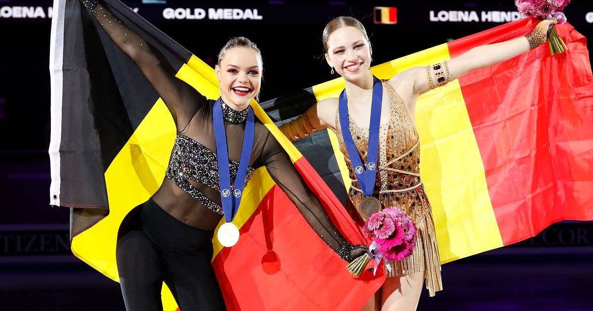 LIUHUO Kunstschaatsen Training Kleding Meisje Oranje Stikken Diamant Training Prestaties, Broek, L
