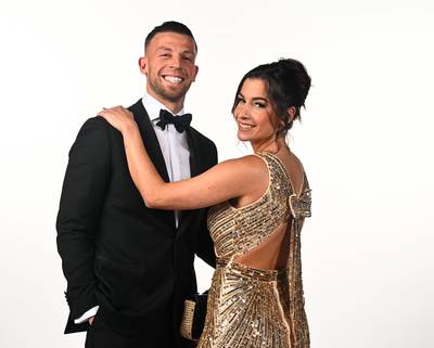 LIVE SOULIER D'OR: Alderweireld et son épouse sont arrivés à Anvers pour “une soirée très spéciale”