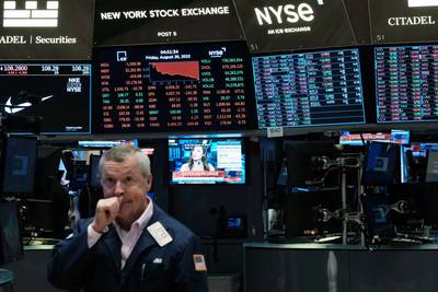 Wall Street kleurt bloedrood na uitspraken Fed-topman Powell
