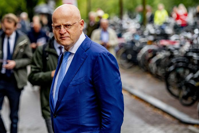 Minister Ferd Grapperhaus van Justitie en Veiligheid.
