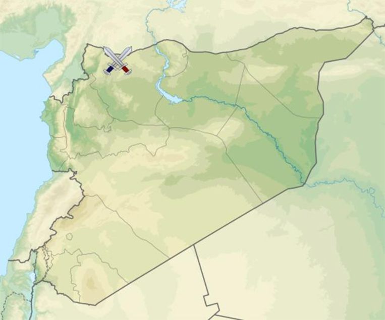 De Slag van Marj Dabiq in Syrië in 1516 Beeld Wikipedia