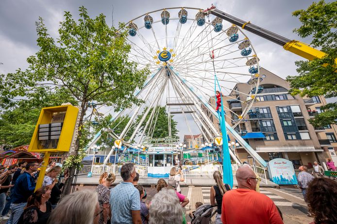 De opening van de kermis van 2022 in het hart van de stad.
