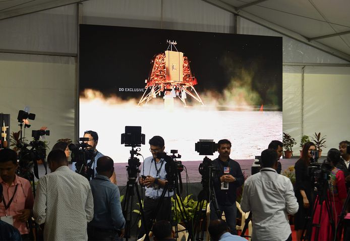 De verwachtingen waren hooggespannen in India, maar het lijkt erop dat de landing van Chandrayaan-2 is mislukt.