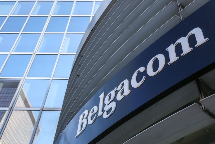 Het hoofdkwartier van Belgacom, tegenwoordig Proximus, in 2013.