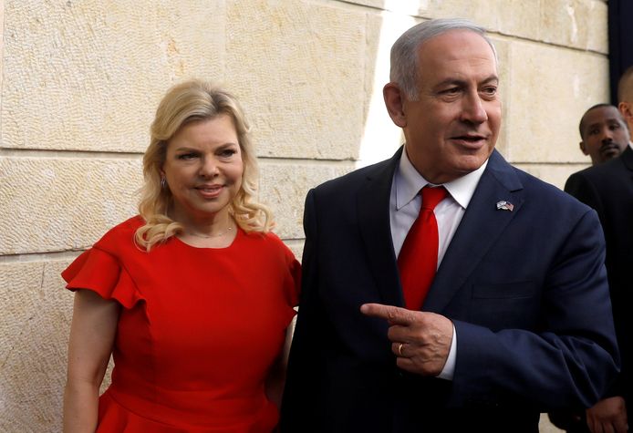 Israëlische premier Benjamin Netanyahu en zijn vrouw Sara Netanyahu.