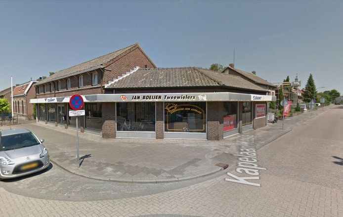 De voormalige fietsenwinkel van Jan Boeijen in Berghem