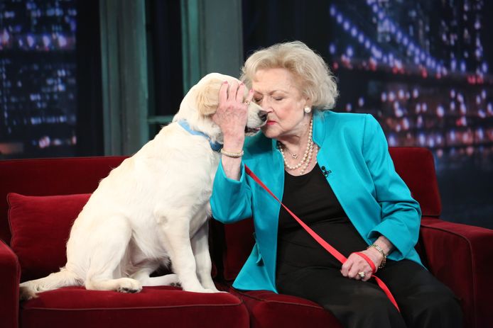 Betty White had een grote liefde voor dieren.