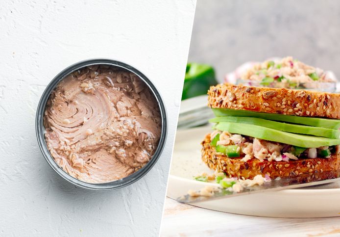 Met een brood, tonijn uit blik en een avocado kan je al veel.
