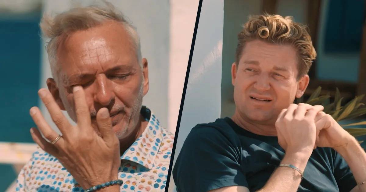 Martien Meiland in tranen wanneer hij vertelt over zijn coming-out ...