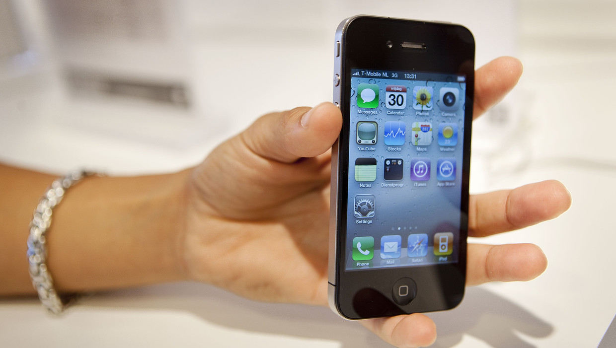 iPhone. Beeld anp