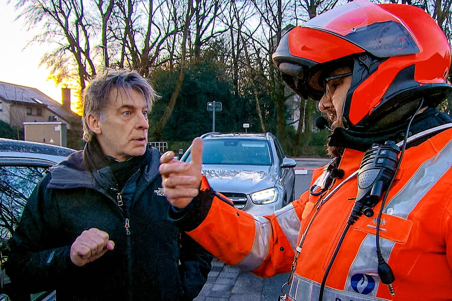 Alloo bij de verkeerspolitie