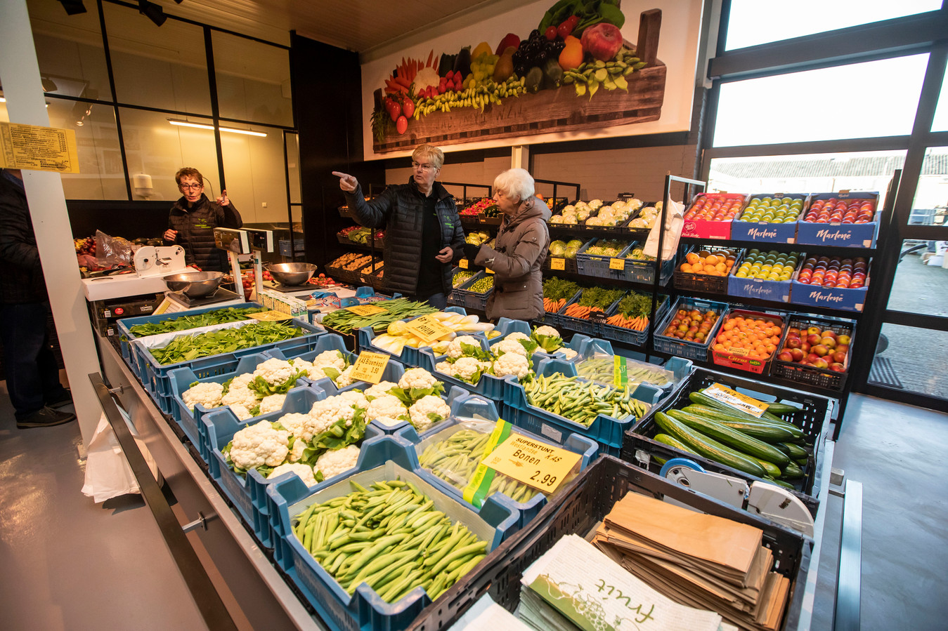 Deze groenteboer doorstond de tand des