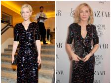 Knoopje los, riem erbij en een ander kapsel: Cate Blanchett is de koningin van het recyclen van mode