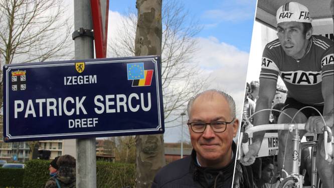 Christophe huldigt straatnaam in voor wielrenner en ereburger Patrick Sercu: “Vereerd met dit mooie eerbetoon aan mijn vader”