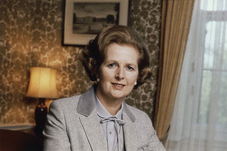 Thatcher in 1980. Beeld AP