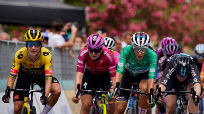 Marianne Vos grijpt net naast ritwinst in Giro Donne