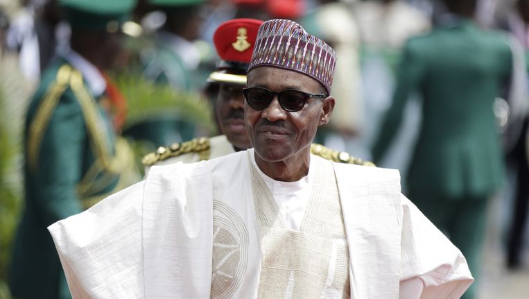 President Buhari. Beeld ap