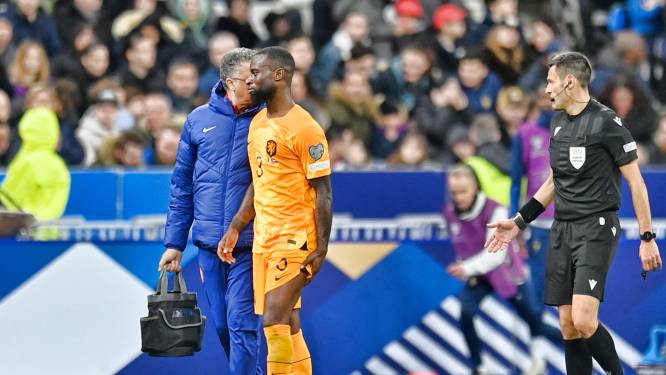 Lutsharel Geertruida met blessure terug naar Feyenoord: ‘Het ziet er slecht uit’