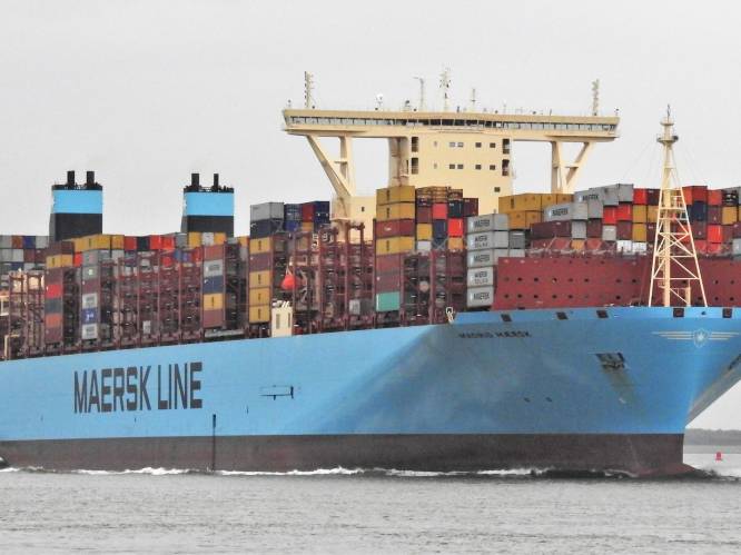 Antwerpse haven ontvangt kolossale containerschepen