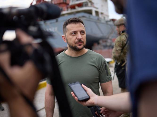 Zelensky: “Oorlog is pas voorbij als de Krim is heroverd”