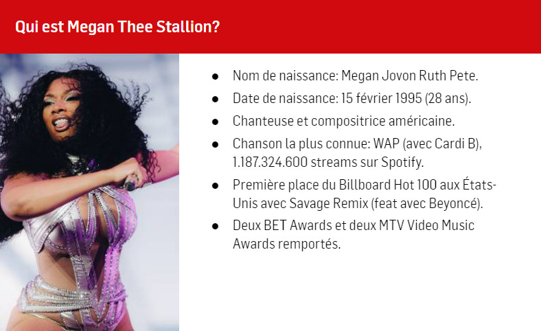 Qui est Megan Thee Stallion, la rappeuse américaine aperçue au bras de ...