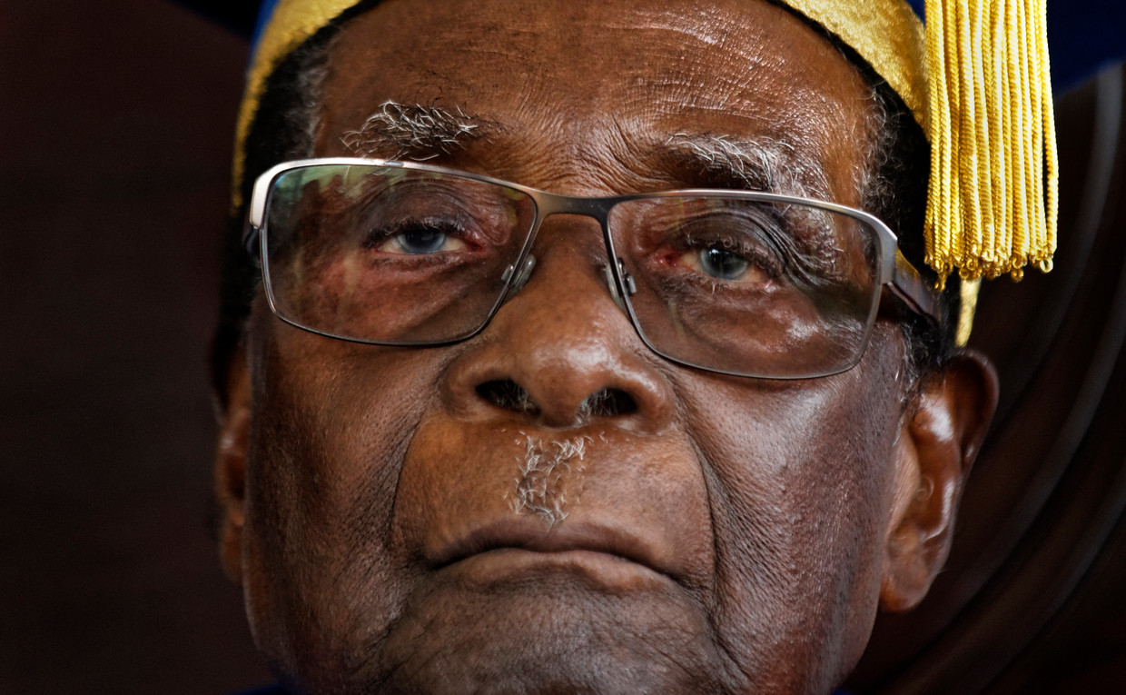 Mugabe in 2017.
